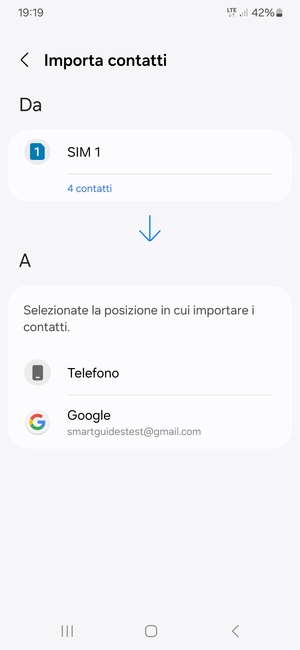 Seleziona Google