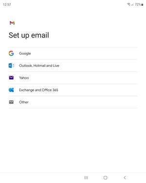 Select Exchange and Office 365