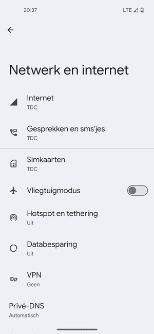 Selecteer Simkaarten
