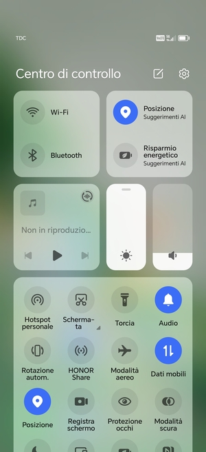 Disattiva Posizione