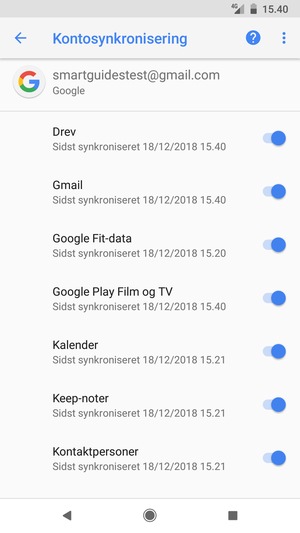 Vælg Menu-knappen