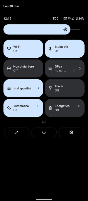 Disattiva Wi-Fi e Bluetooth
