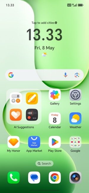 Select Settings