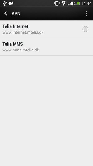 El teléfono ha sido configurado para MMS