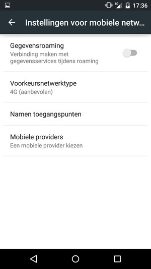 Selecteer Namen toegangspunten