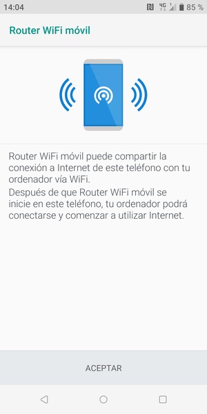 Seleccione ACEPTAR