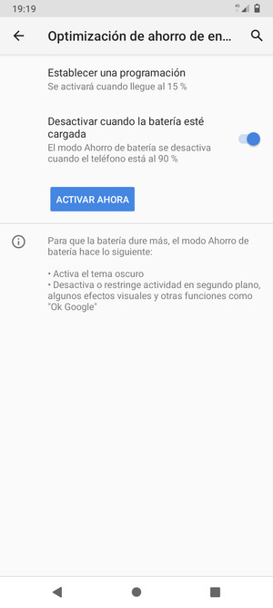 Seleccione ACTIVAR AHORA