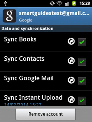 Your information will be synchronised