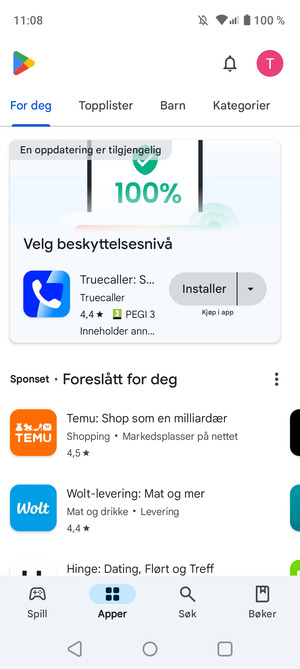 Velg Søk