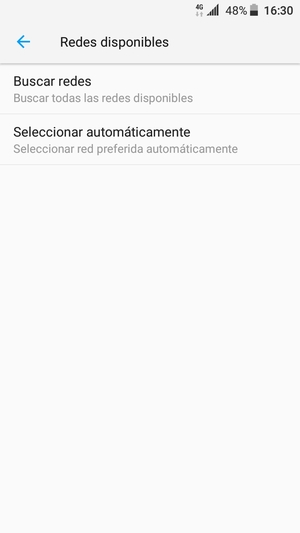 Seleccione Buscar redes