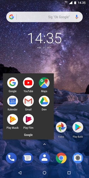 Vælg Gmail