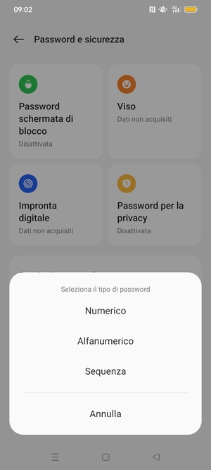 Seleziona Sequenza