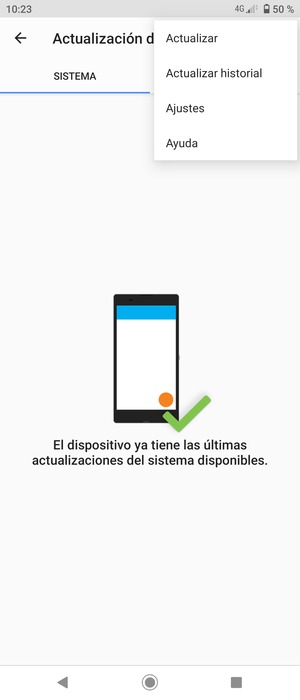 Seleccione Actualizar