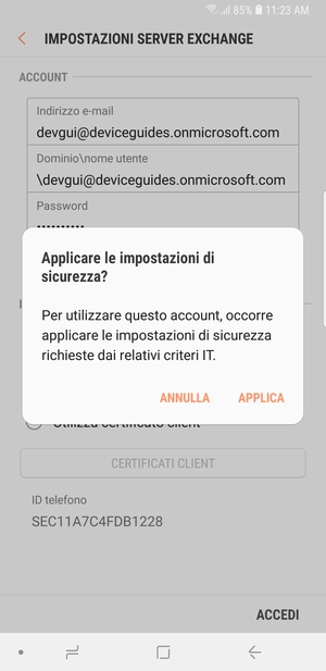 Seleziona APPLICA