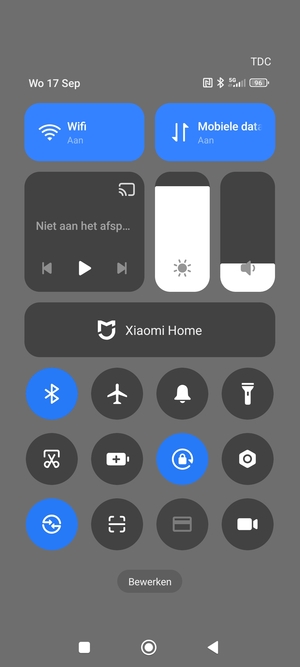Schakel Wifi en Bluetooth uit