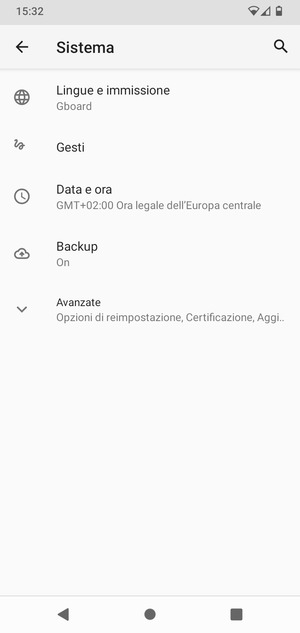 Seleziona Avanzate