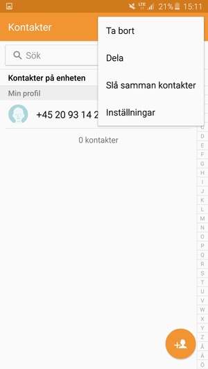 Välj Inställningar