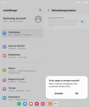 Vælg OK