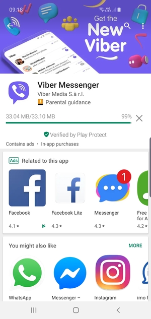 Wait for the installation process to finish