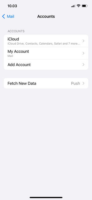 Select Fetch New Data