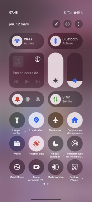 Désactiver le Wi-Fi et le Bluetooth