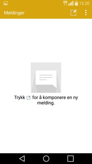 Velg menyknappen