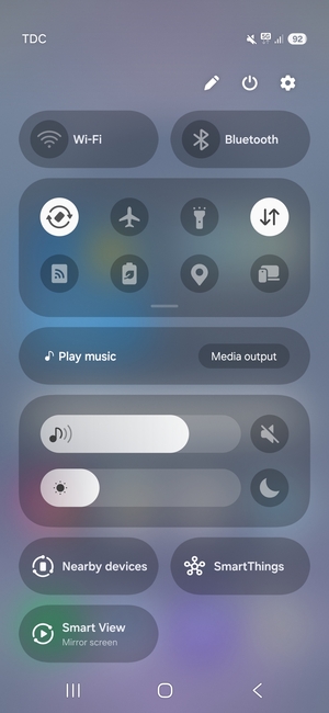 Select Mute to change to sound mode again