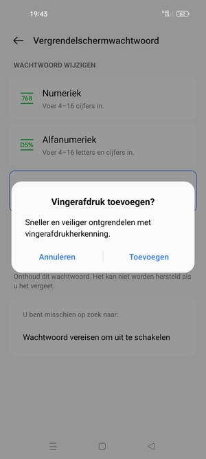 Selecteer uw voorkeursoptie