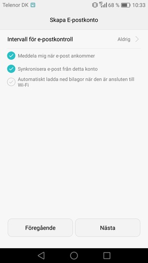 Välj Nästa