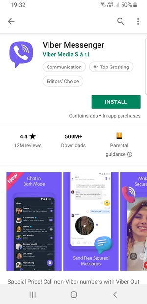 Select INSTALL