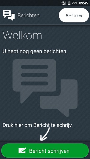 Selecteer Ik wil graag