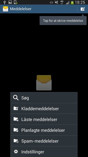 Vælg Indstillinger