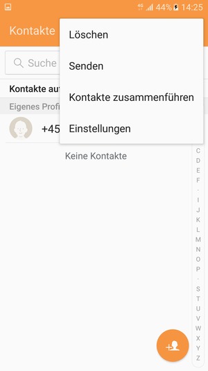 Wählen Sie Einstellungen