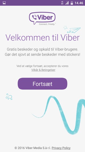 Din app er klar til brug