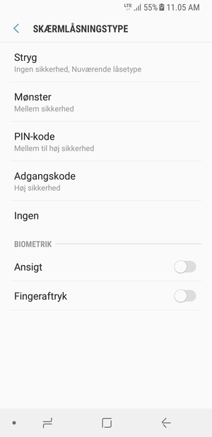 Vælg Mønster