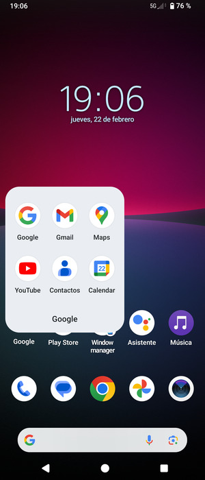 Seleccione Gmail