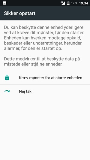 Vælg din foretrukne mulighed