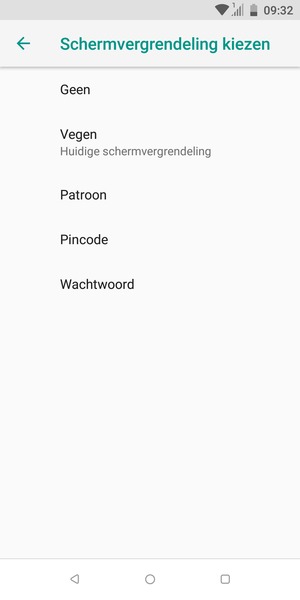 Selecteer Patroon