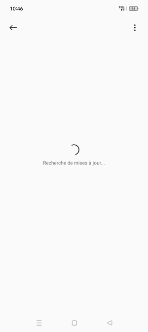 Veuillez attendre la fin de la recherche