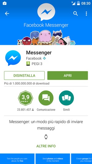 Seleziona APRI