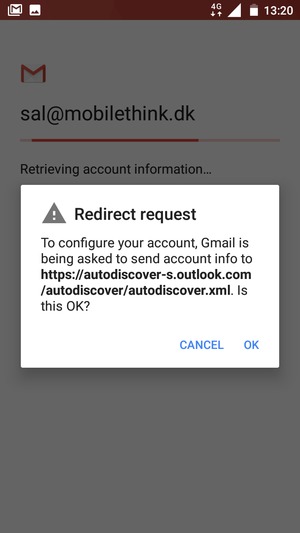 Select OK