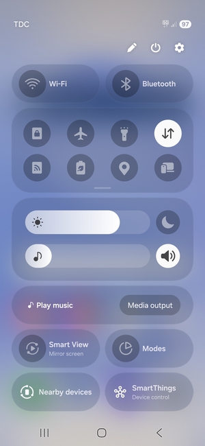Select Sound to change to vibration mode