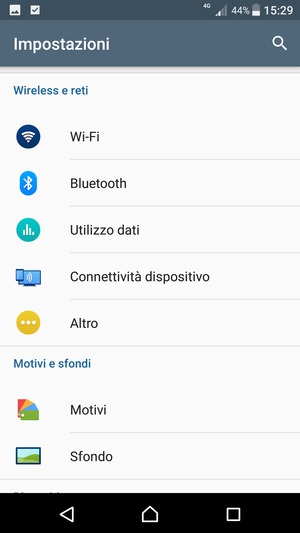 Seleziona Altro