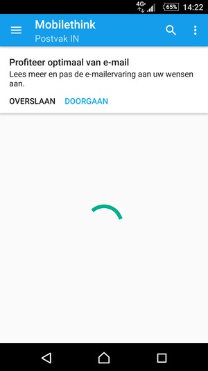 Uw account is klaar voor gebruik