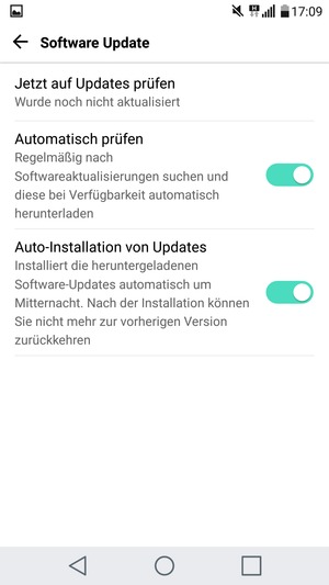 Wählen Sie Jetzt auf Updates prüfen