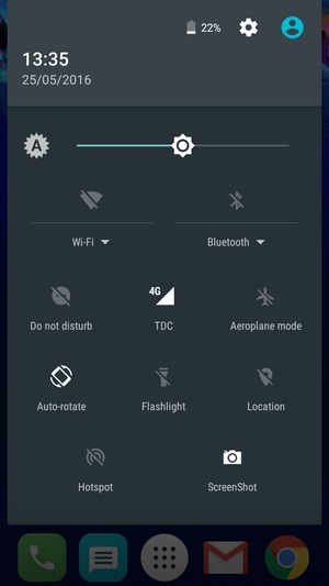 Select the Settings button