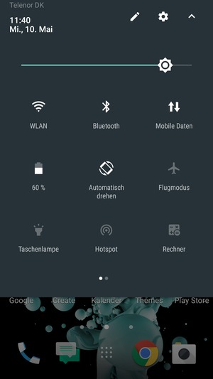Schalten Sie WLAN und Bluetooth aus