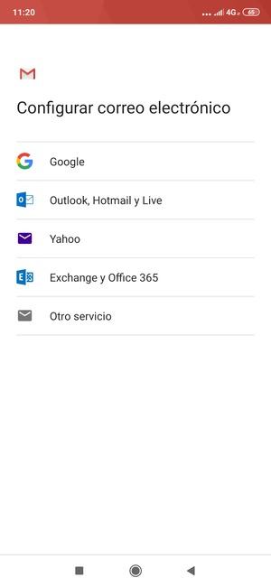 Seleccione Google