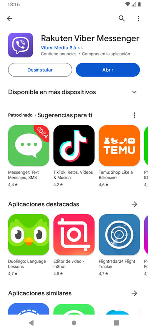 Seleccione Abrir