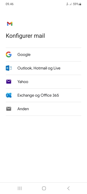 Vælg Anden